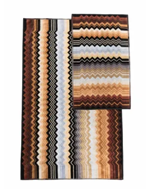 Missoni Home Giacomo バス・ハンドタオルセット 2点 ブラウン - サムネイル3