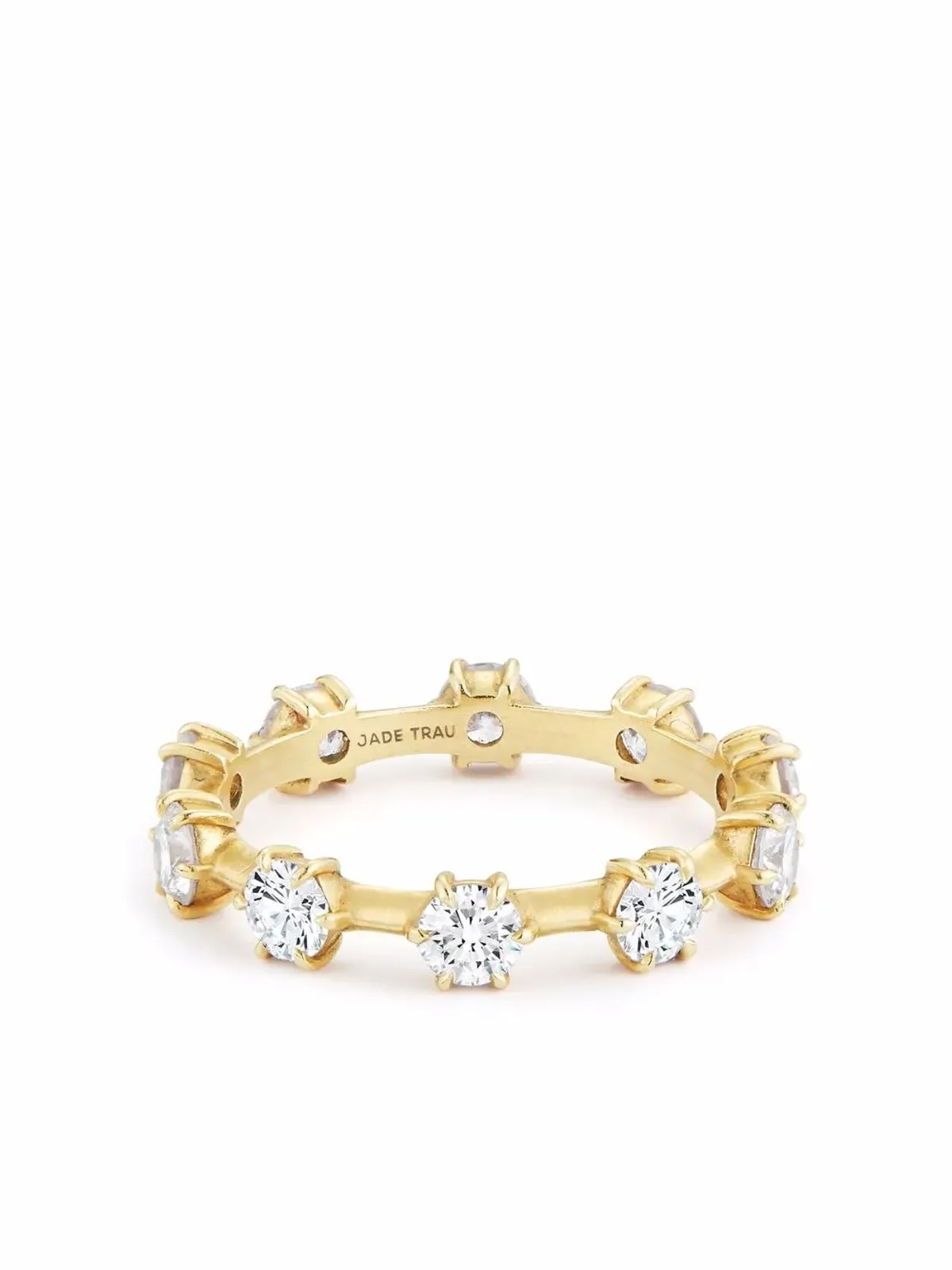 Jade Trau 18kt イエローゴールド Kismet ダイヤモンド リング - 画像1