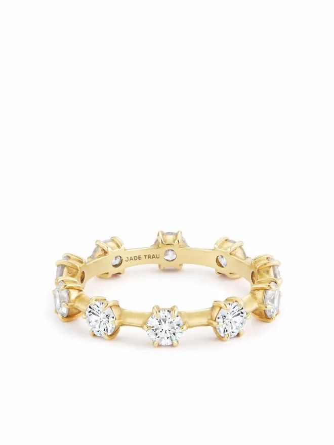 Jade Trau Jade Trau 18kt イエローゴールド Kismet ダイヤモンド リングの商品画像