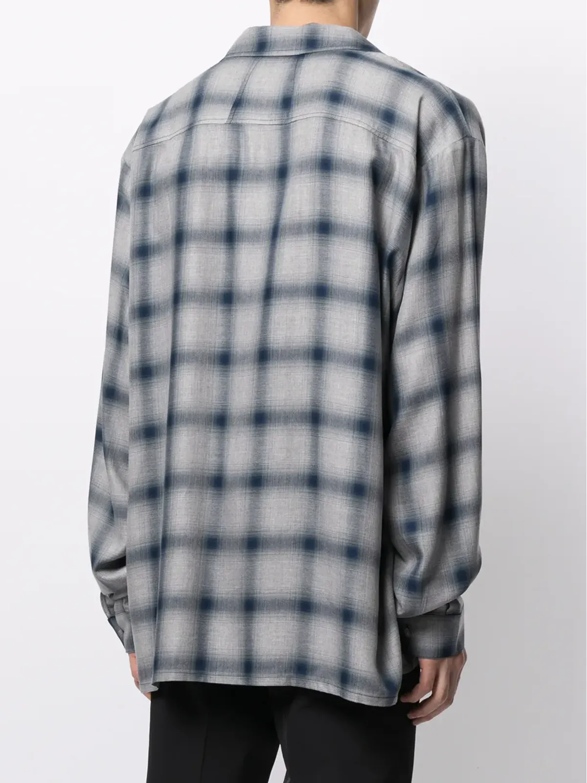 RHUDE チェック柄ボタンシャツ - 画像4