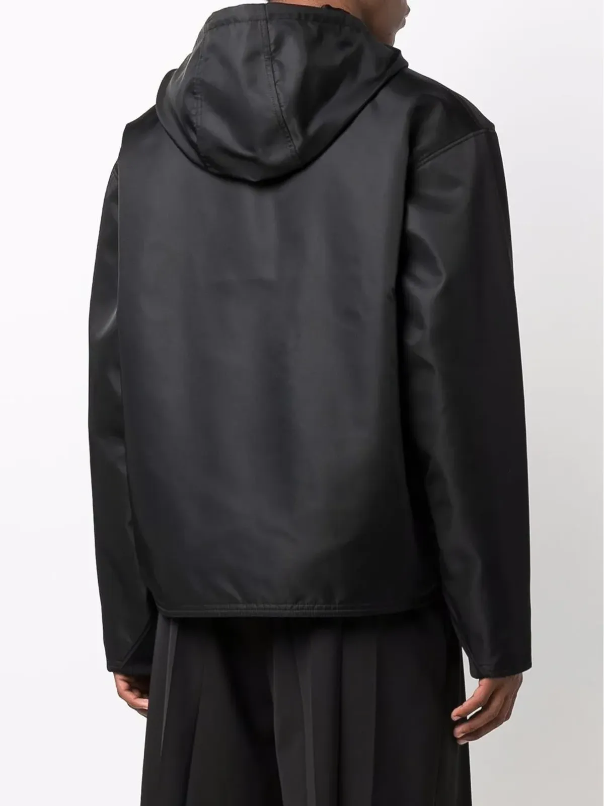 Valentino Garavani デュアルジップディテール フード付きショートジャケット - 画像4