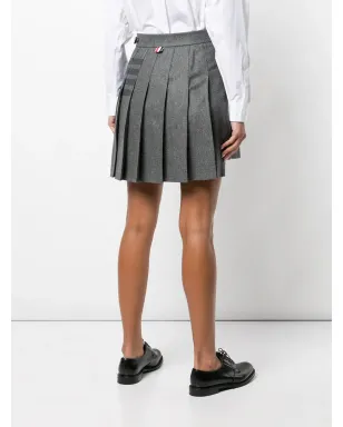Thom Browne 4バー・ストライププリーツスカート - サムネイル4