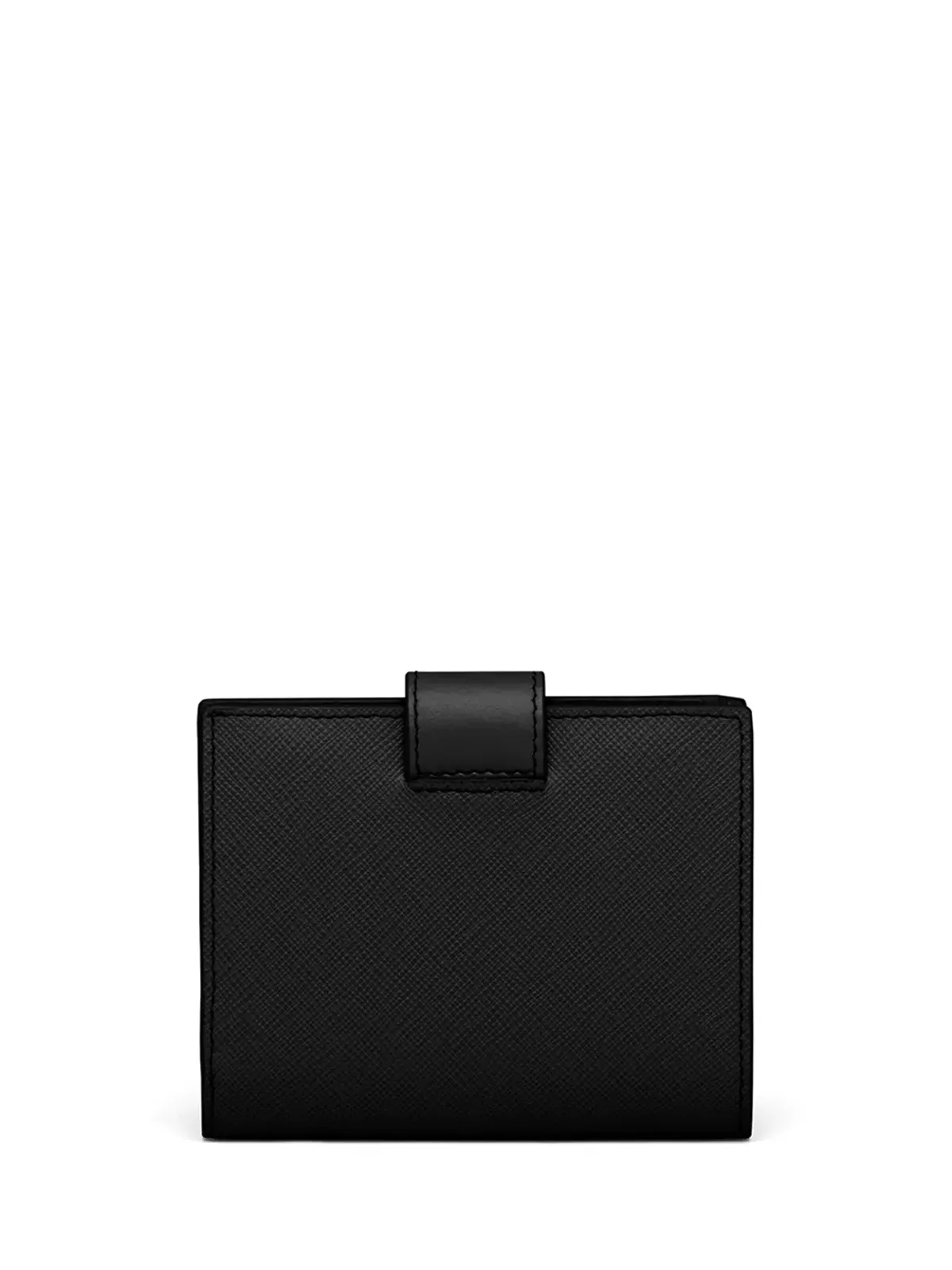 Prada 小さなロゴプレート付きサフィアーノレザー ウォレット - 画像2