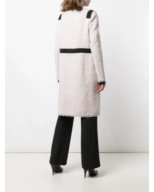 Giambattista Valli シングルブレスト ツイードコート - サムネイル4