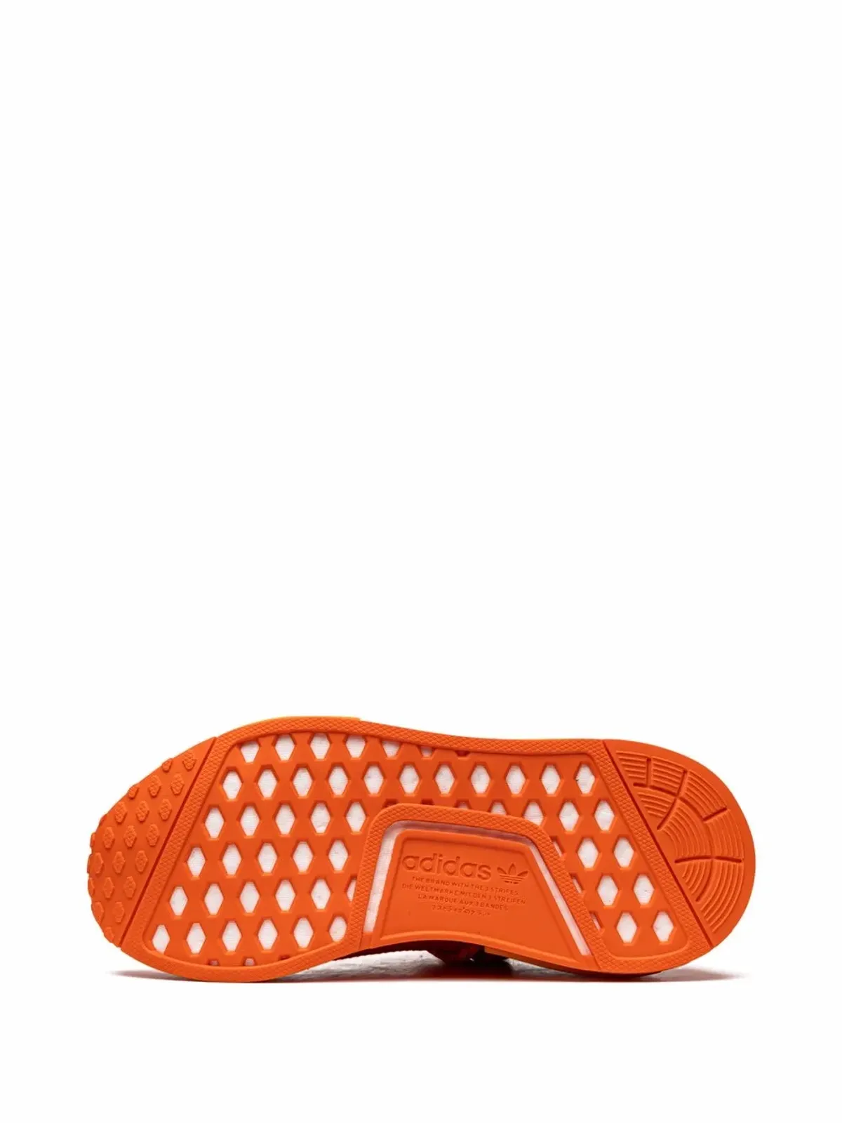 adidas × Pharrell NMD Hu オレンジ スニーカー - 画像4