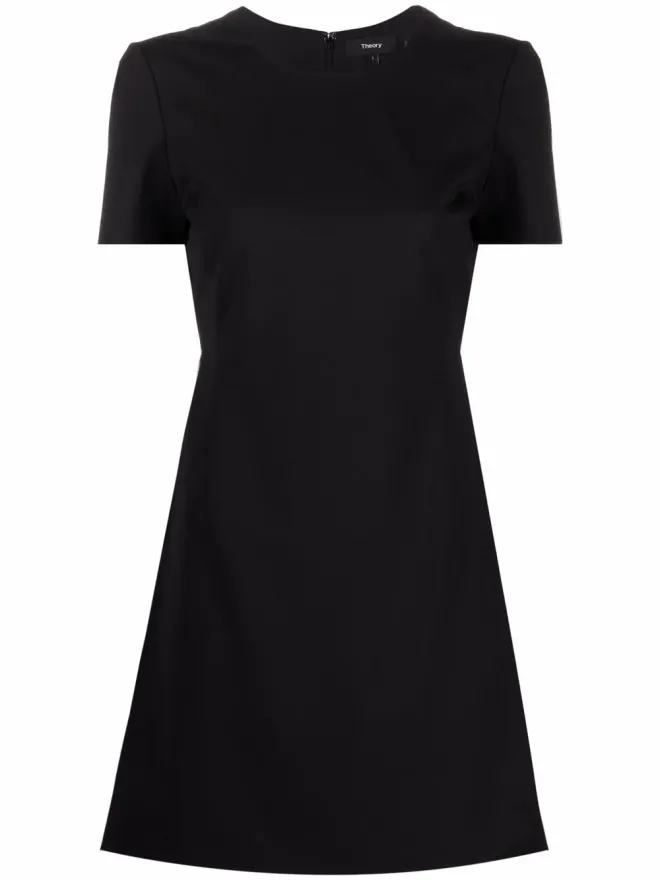 Theory Theory ショートスリーブ ウールTシャツドレスの商品画像
