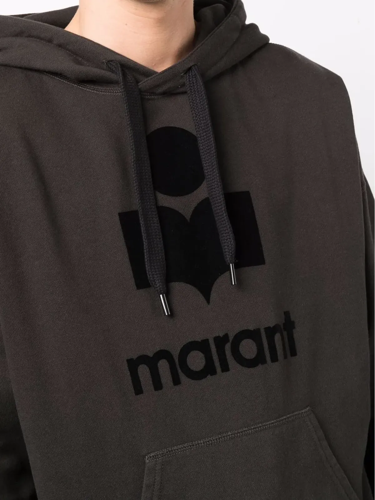 MARANT Miley フロッカーロゴ入りフーディ - 画像5