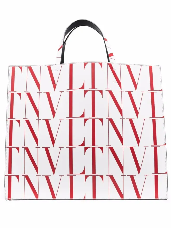 Valentino Garavani Valentino Garavani VLTN TIMES トートバッグ - Whiteの商品画像