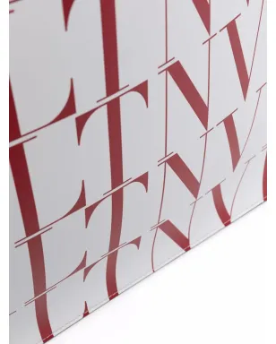 Valentino Garavani VLTN TIMES トートバッグ - White - サムネイル4