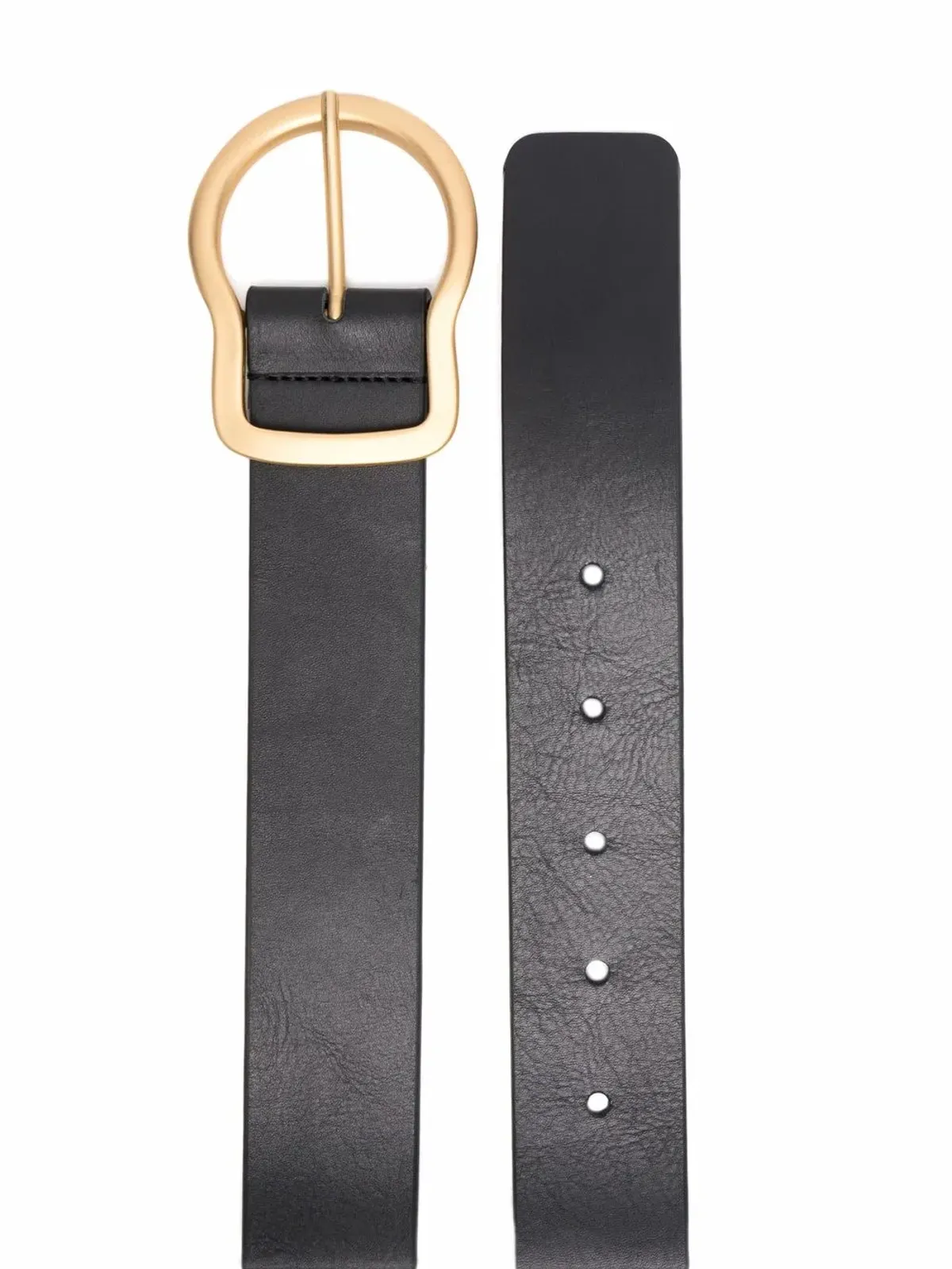 Dorothee Schumacher レザー バックル ベルト - 画像2
