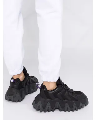 MSGM ロゴプリント コットン ジョガーズ - サムネイル5