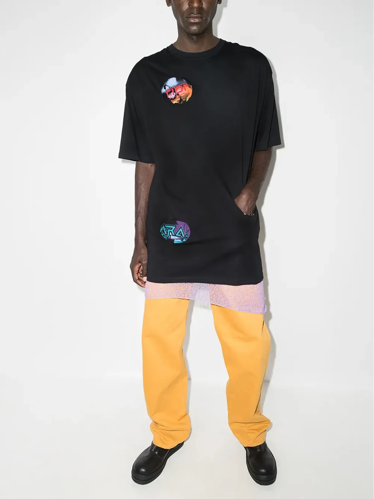 Raf Simons ポケットホールズ Tシャツ - 画像5
