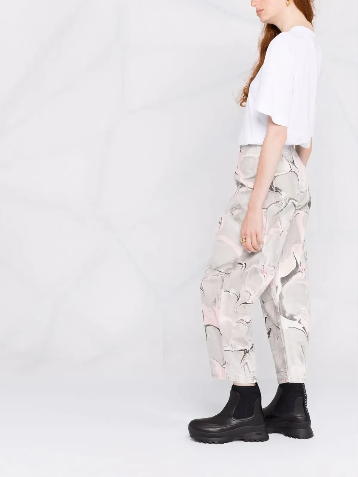 Stella McCartney 2001 ロゴプリント Tシャツ - ホワイト - 画像4
