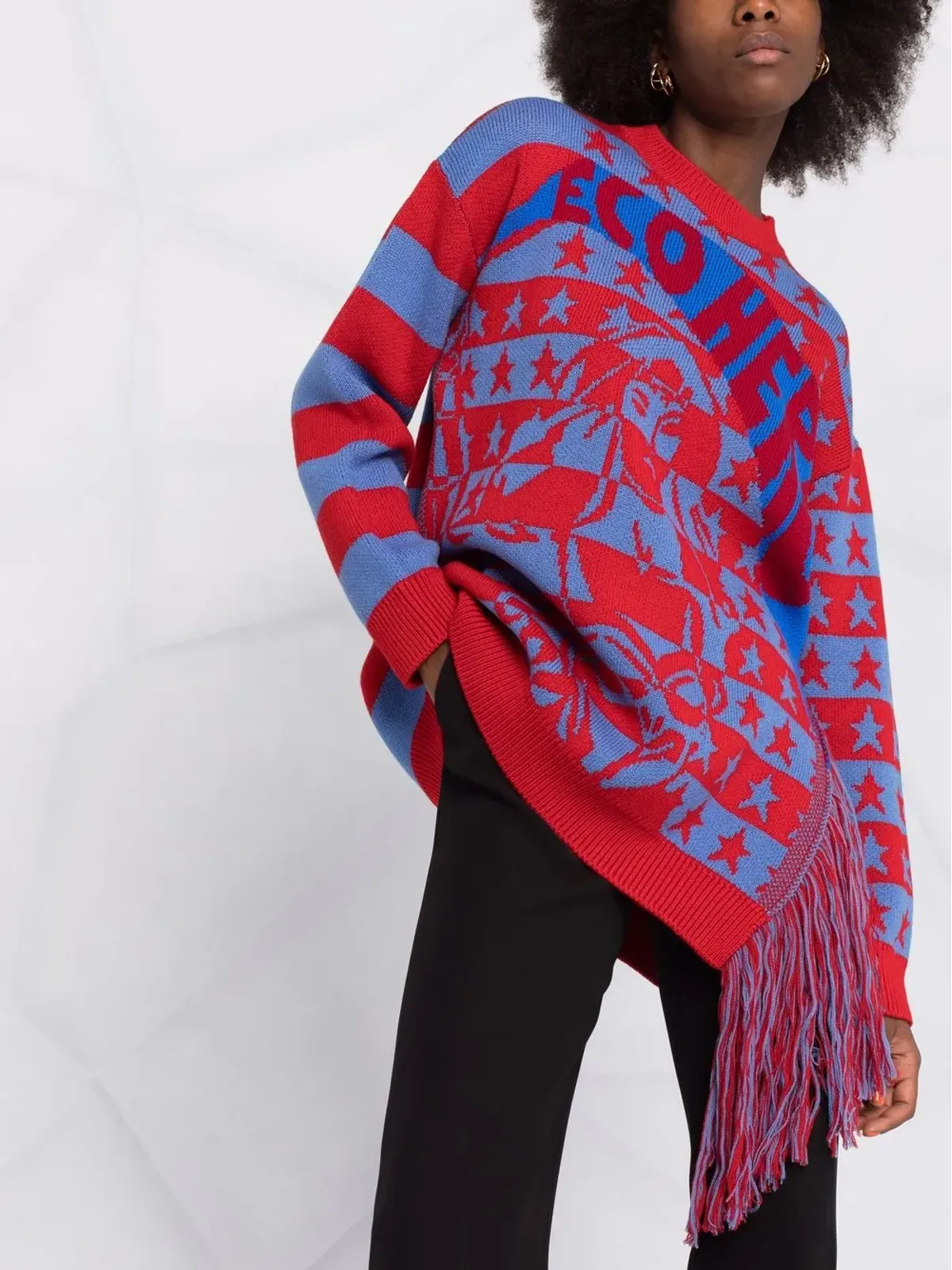 Stella McCartney エコヒーロー インターシャ ジャンパー - 画像5