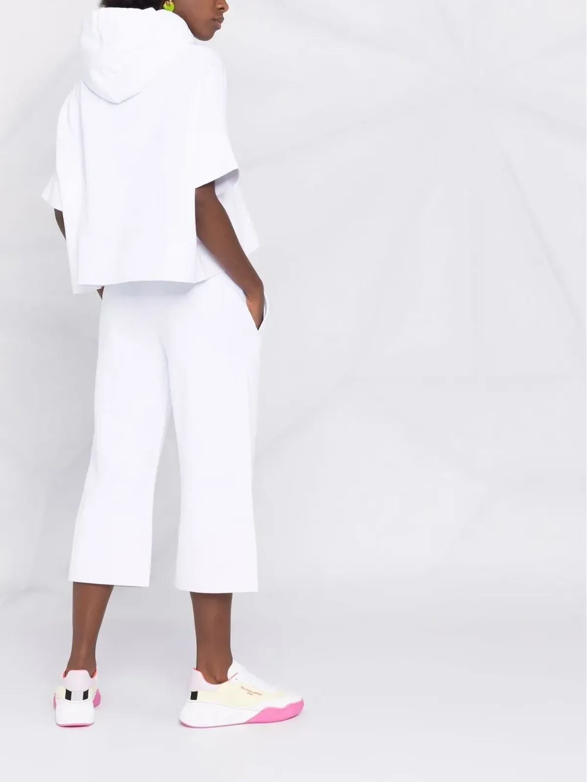 Stella McCartney クロップド キックフレアパンツ - 画像4