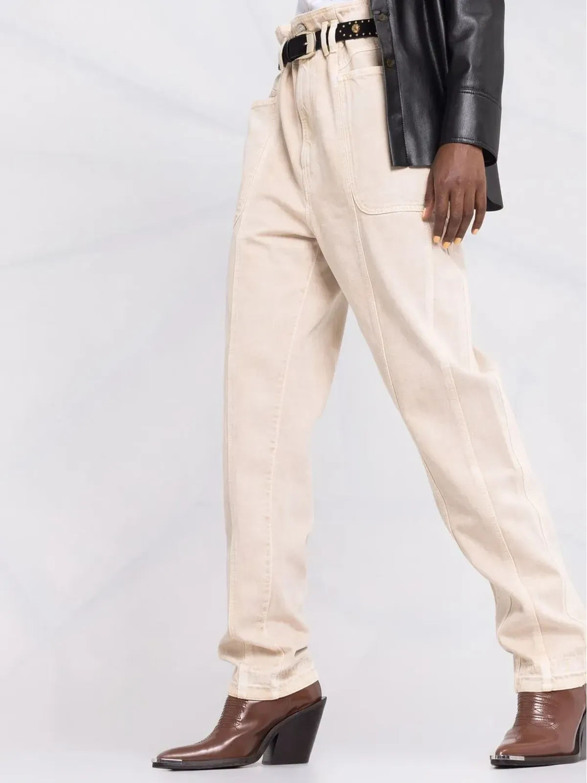 MARANT ÉTOILE ハイライズ・ストレートジーンズ - 画像5