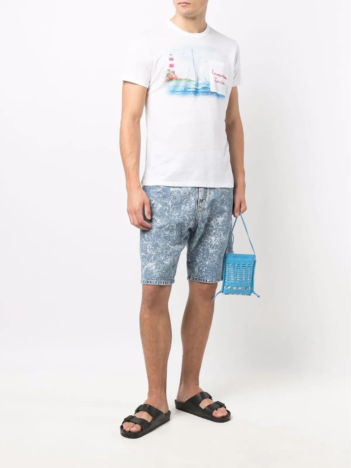 MC2 Saint Barth フォルメンテラ J'arrive Tシャツ - 画像2
