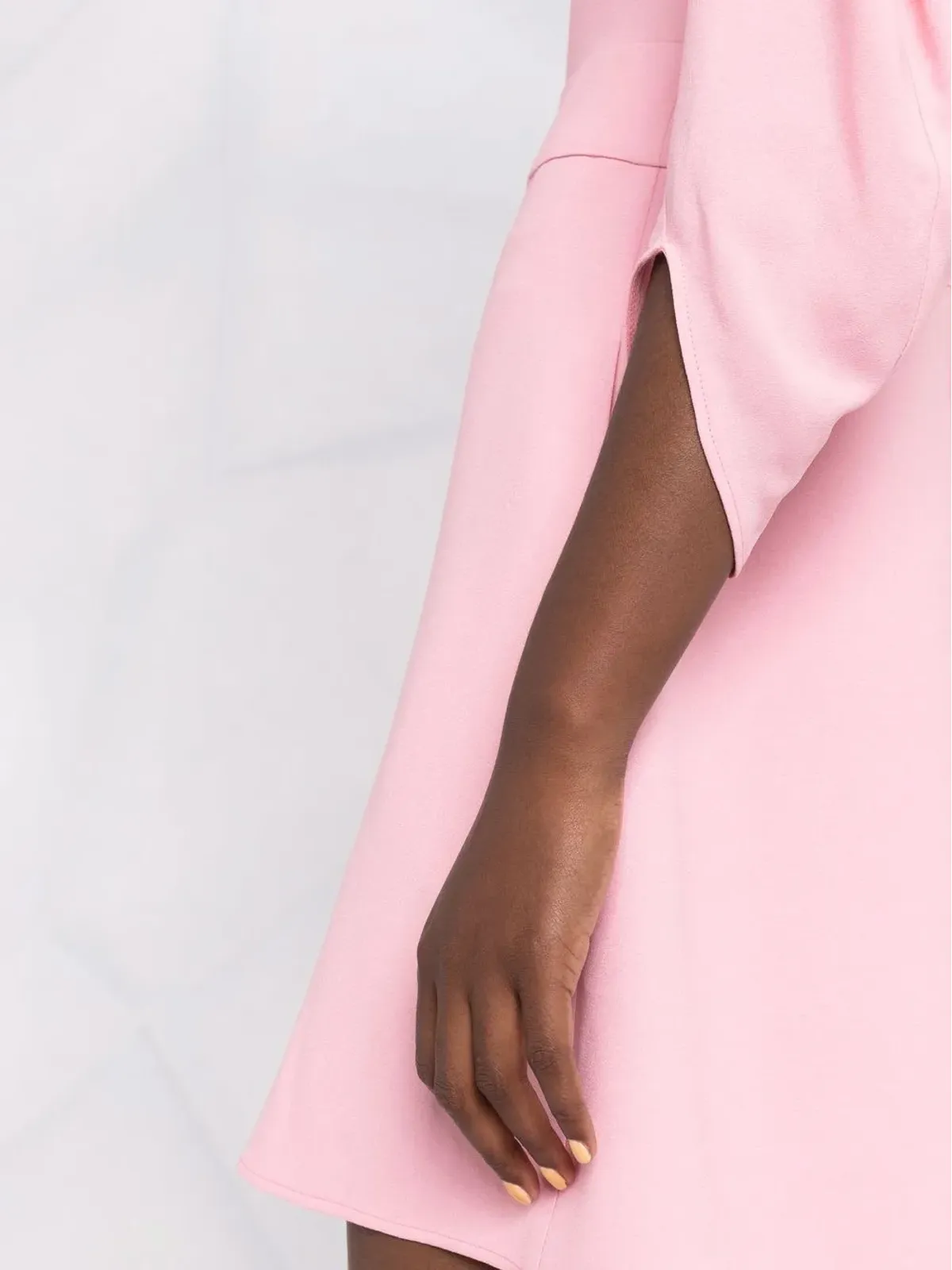 Stella McCartney Vネック前プリーツドレス - 画像3