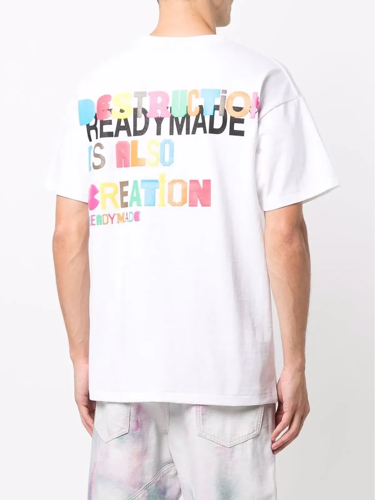 Readymade コラプスフェイス Tシャツ - 画像4
