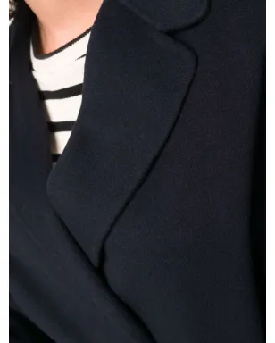 S Max Mara ノッチドラペル・シングルブレストコート - サムネイル5