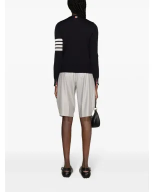 Thom Browne 4バー・ストライプ ウールジャンパー - サムネイル4