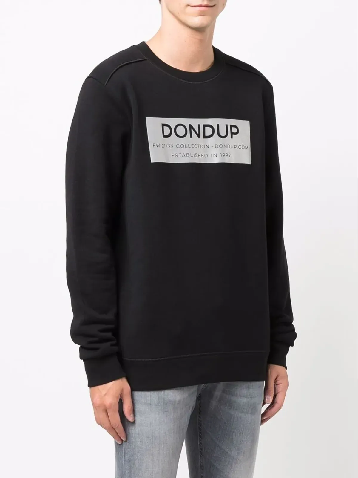 DONDUP ロゴプリント クルーネック スウェットシャツ - 画像3