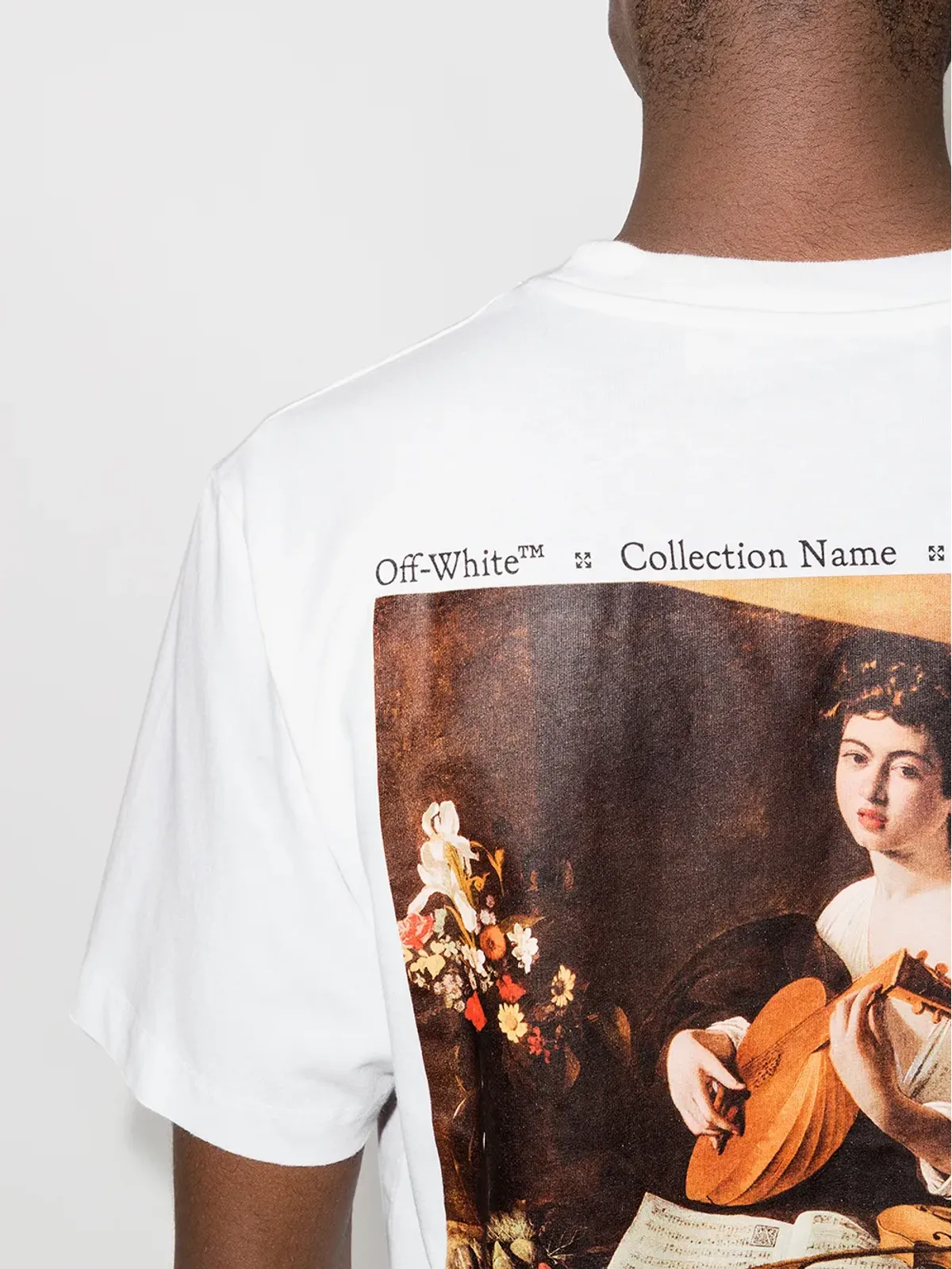 Off-White Caravaggio Painting cotton T-shirt - 画像4