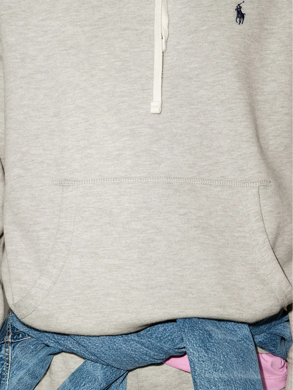 Polo Ralph Lauren ポロポニー ドローストリングフード付きパーカー - グレー - 画像4