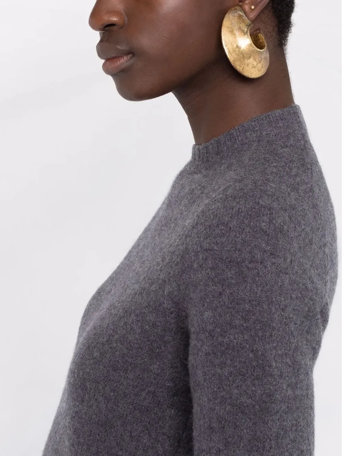 Jil Sander ウール長袖ニットセーター - 画像5