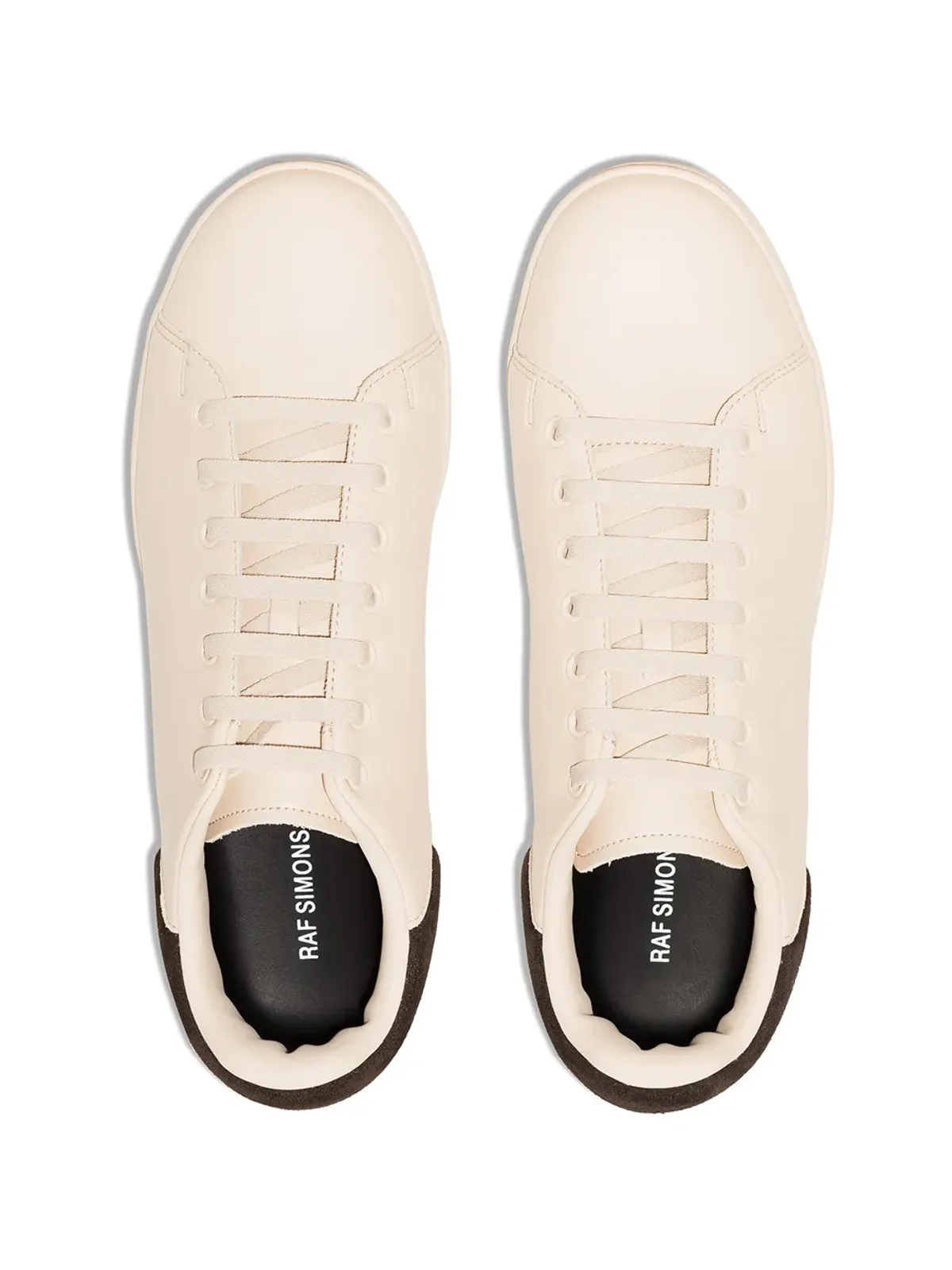 Raf Simons Orion フェイクレザー ロー・トップ スニーカー - 画像4