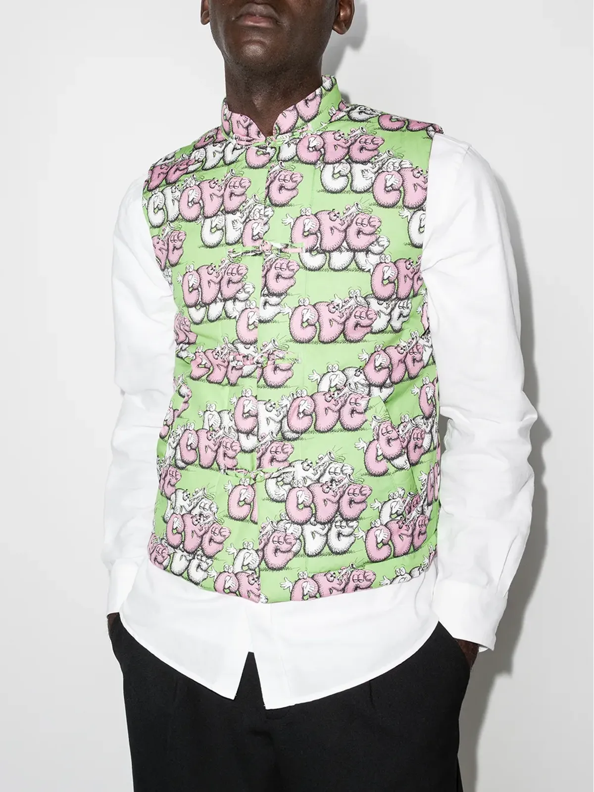 Comme Des Garçons Shirt ジレ（KAWSコラボ） - 画像2
