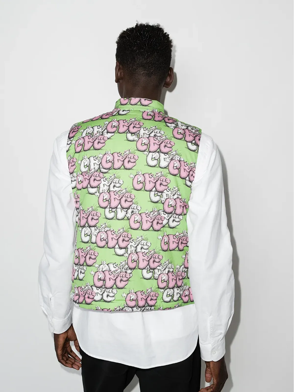 Comme Des Garçons Shirt ジレ（KAWSコラボ） - 画像3