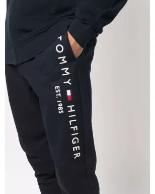 Tommy Hilfiger ロゴ刺繍ドローストリング コットン トラックパンツ - ブルー - サムネイル5