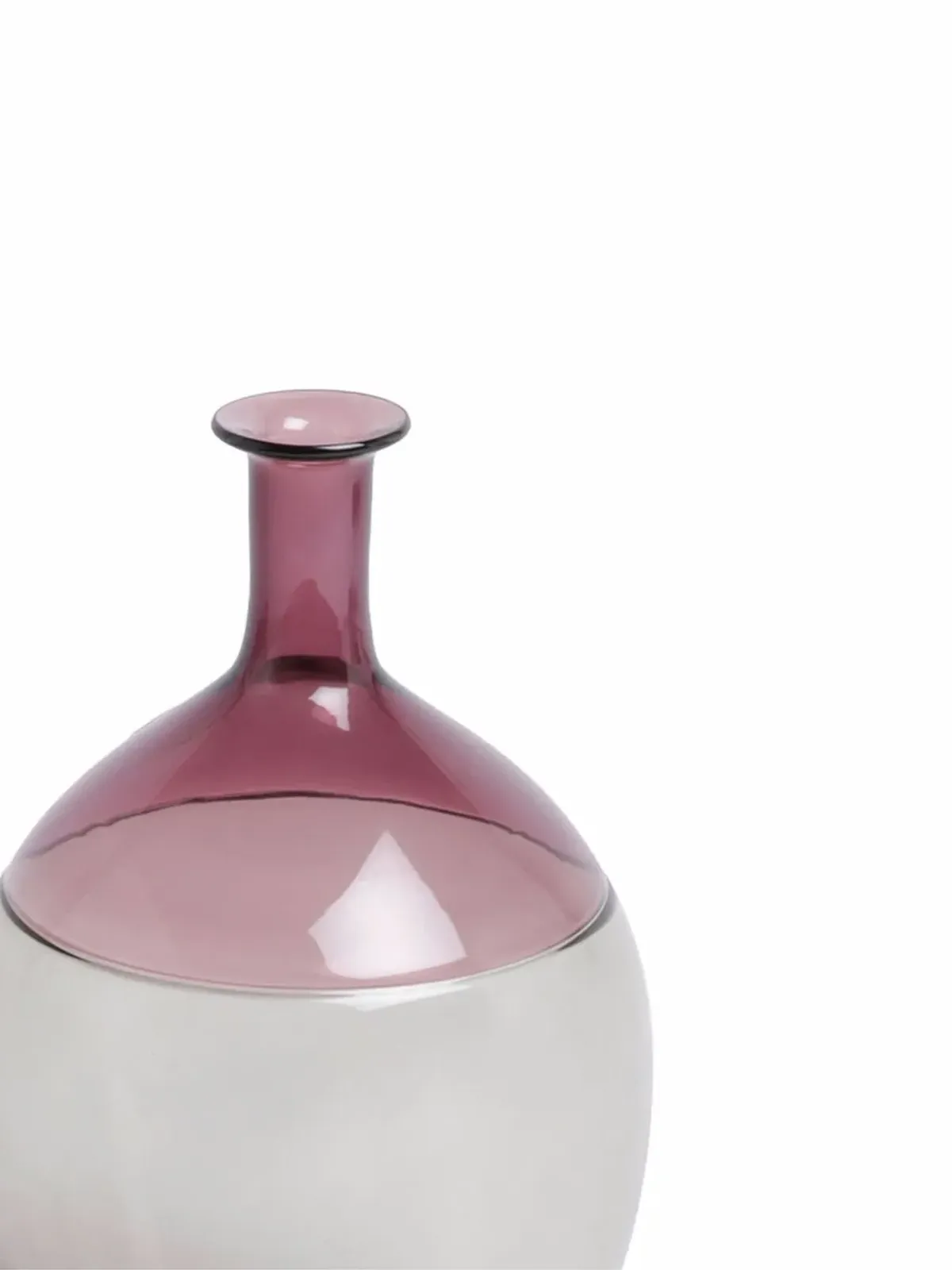 Venini Bolle bottle vase - Grey - 画像3