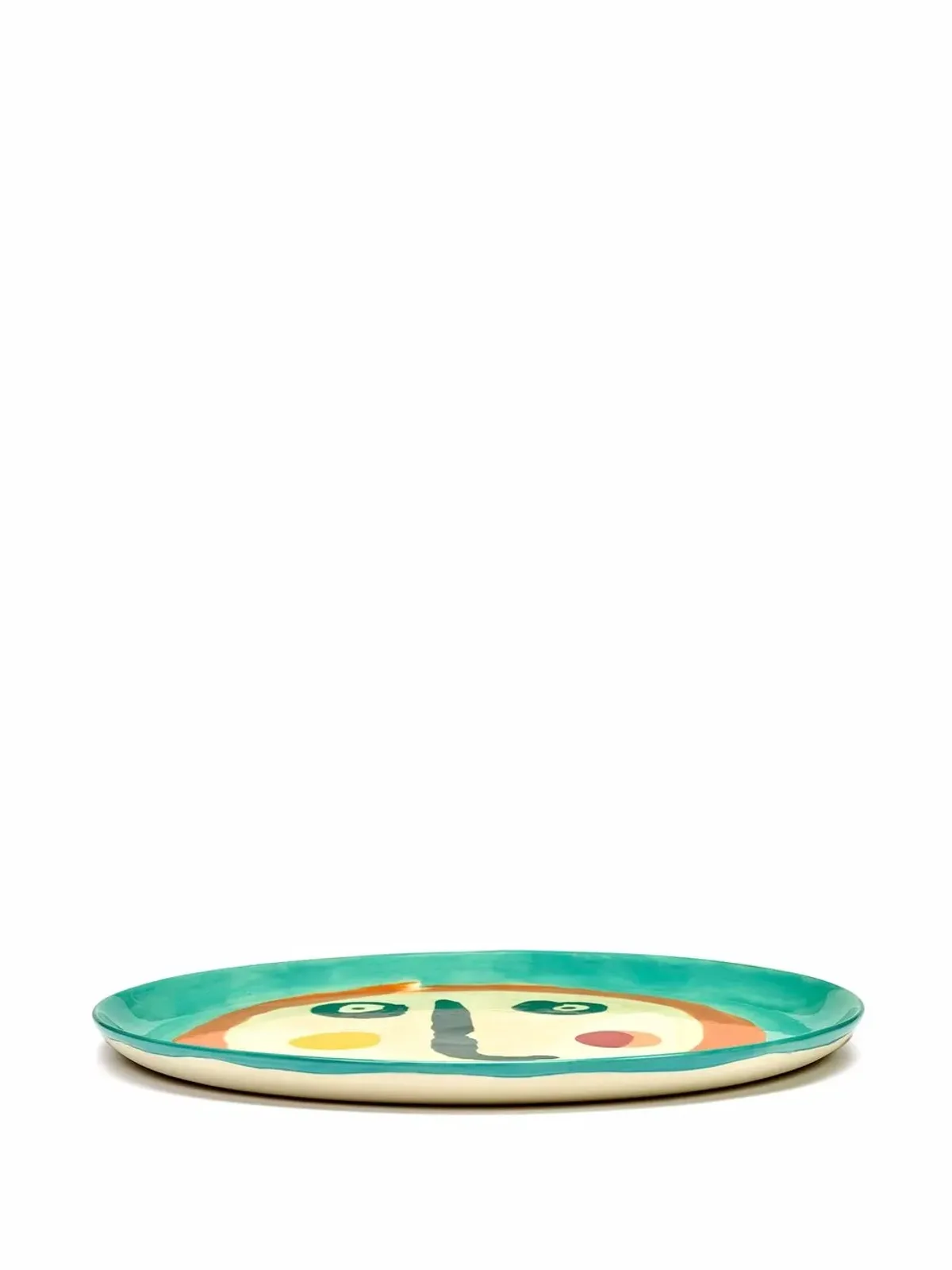 Serax Feast Face abstract-print serving plate - Blue - 画像2