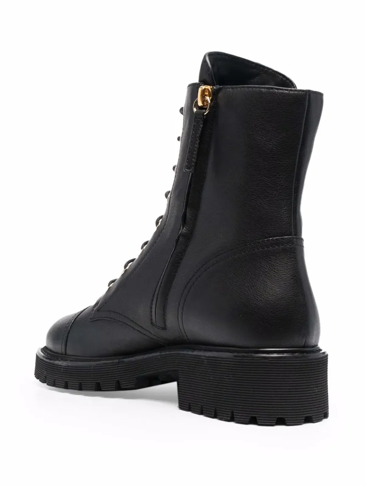Giuseppe Zanotti ネヴァダ レザー アンクルブーツ ブラック - 画像3
