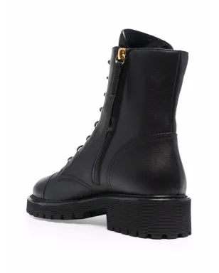 Giuseppe Zanotti ネヴァダ レザー アンクルブーツ ブラック - サムネイル3
