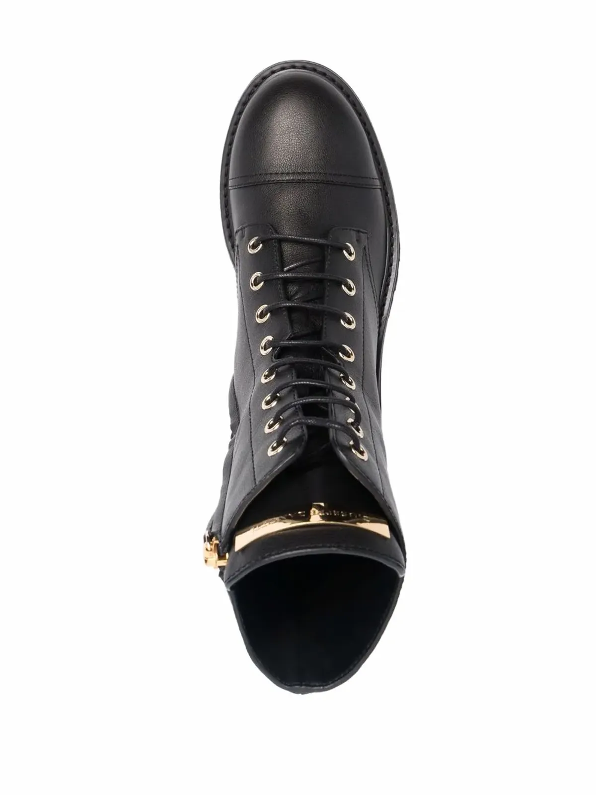 Giuseppe Zanotti ネヴァダ レザー アンクルブーツ ブラック - 画像4