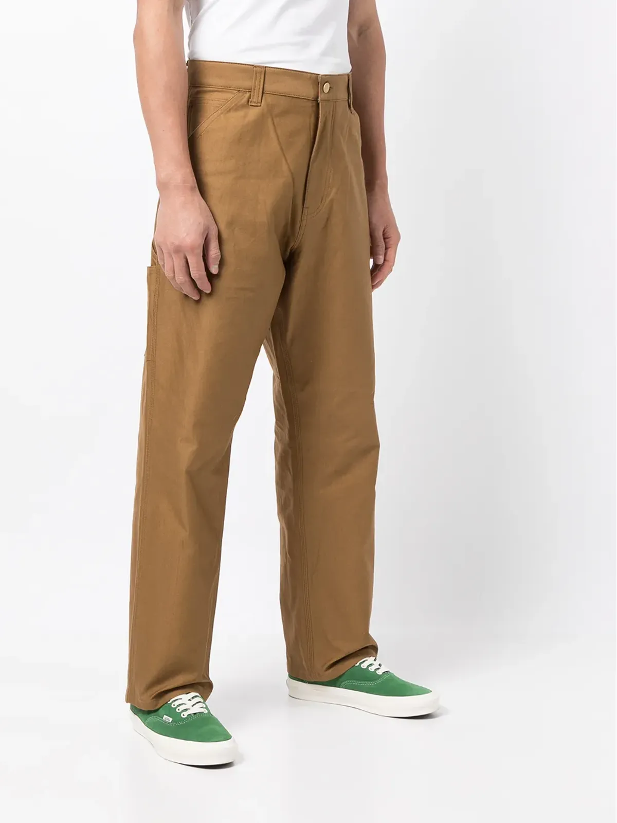 Junya Watanabe MAN ストレートレッグ・コットンパンツ - 画像3