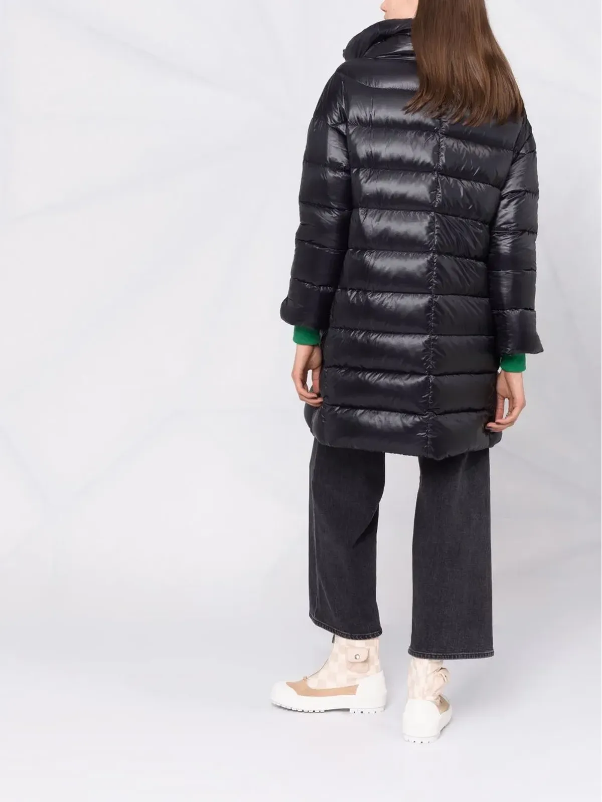 Herno パディッドジップアップコート - 画像4