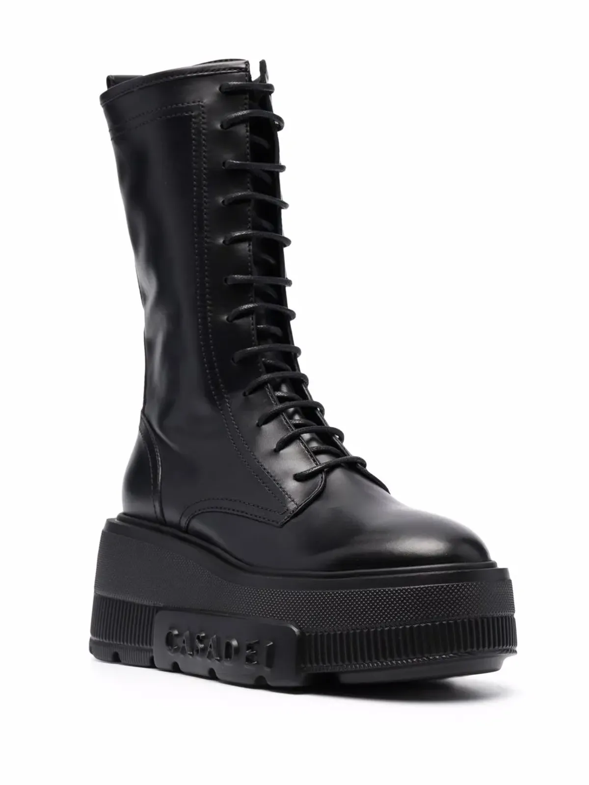 Casadei レースアップ・プラットフォームブーツ - 画像2