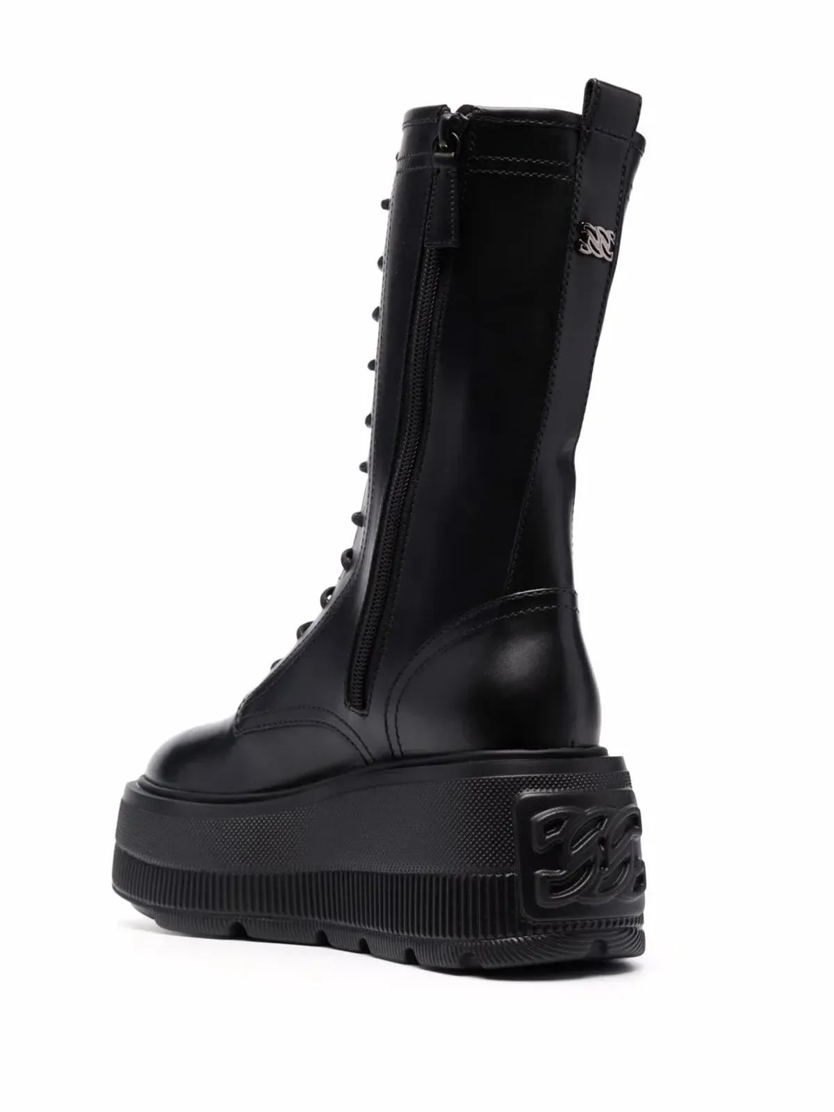 Casadei レースアップ・プラットフォームブーツ - 画像3