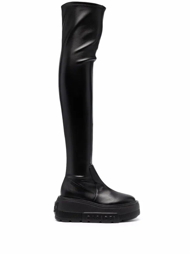 Casadei Casadei C-Chain 太もも丈ブーツの商品画像