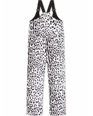 Dolce & Gabbana Kids ヒョウ柄スノーパンツ ブラック - サムネイル2