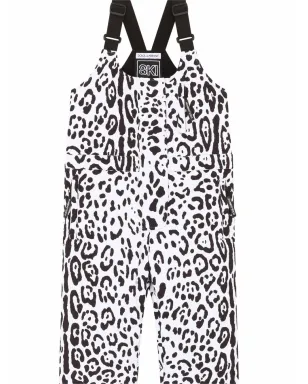 Dolce & Gabbana Kids ヒョウ柄スノーパンツ ブラック - サムネイル3