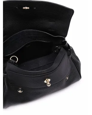Mulberry Alexa 編み込みハンドル バックル トートバッグ（ブラック） - サムネイル5