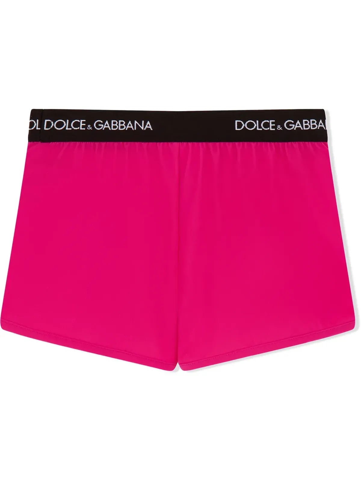 Dolce & Gabbana Kids ロゴウエストバンドショーツ - 画像2