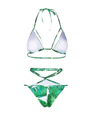 Noire Swimwear ジャングルプリント Isla ビキニ - サムネイル2