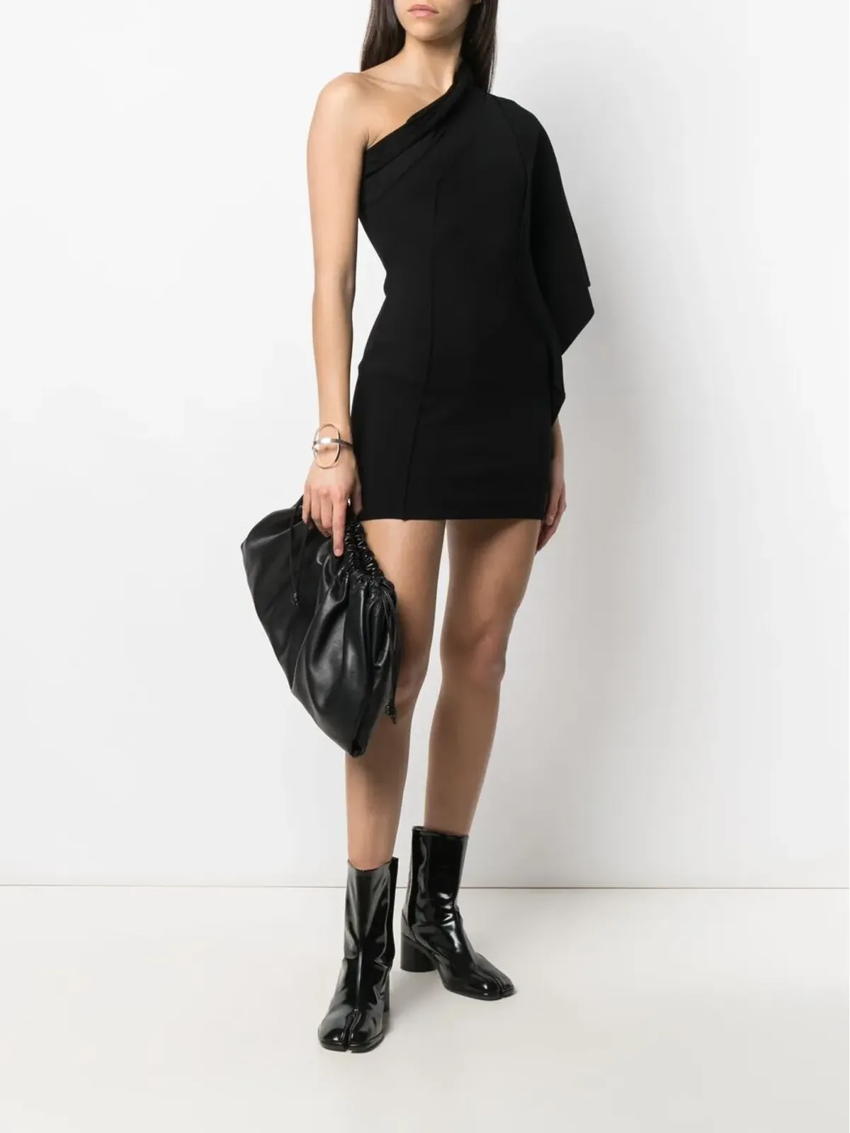 Rick Owens アテナ ボリュームのあるコールドショルダードレス - 画像2
