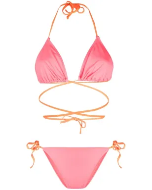 Noire Swimwear タニング wrap-style ビキニ - サムネイル1